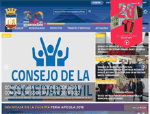 Tablet Screenshot of municipalidadrengo.cl